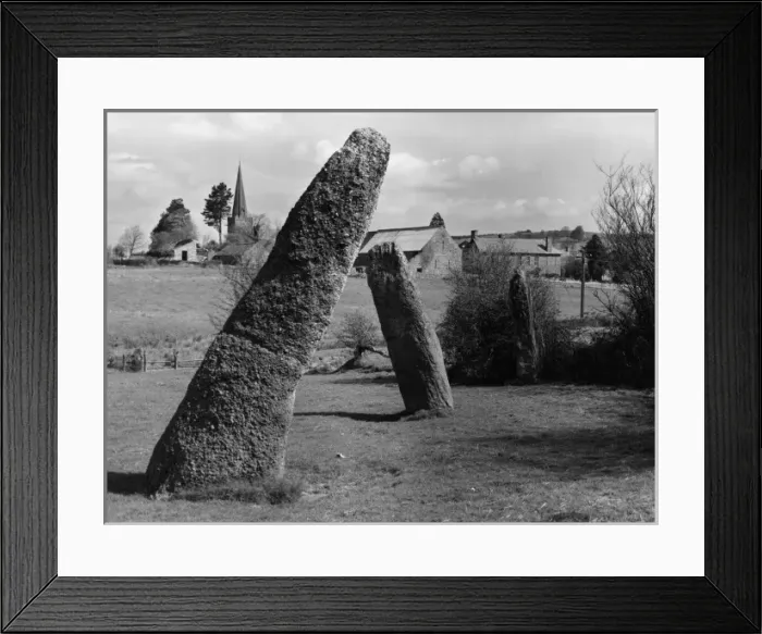 Framed Print : Harolds Stone Row Framed Print : Harolds Stone Row