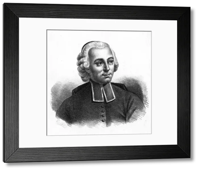 Framed Print : Etienne Condillac - 2 Framed Print : Etienne Condillac - 2