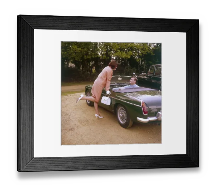 Framed Print : Sports Car Posers Framed Print : Sports Car Posers