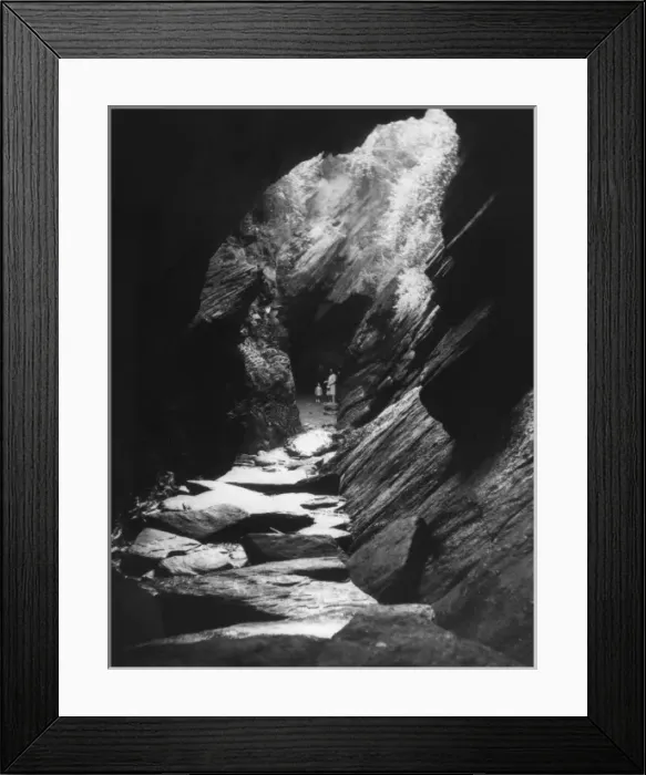 Framed Print : Watermouth Caves Framed Print : Watermouth Caves