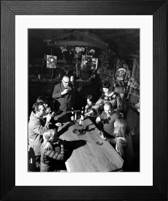 Framed Print : Wine Tasting 1960S Framed Print : Wine Tasting 1960S