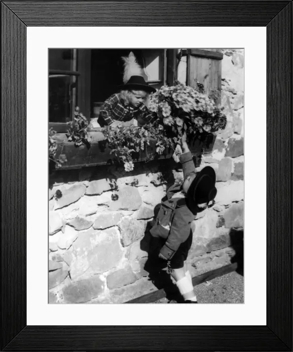 Framed Print : Young Swiss Love Framed Print : Young Swiss Love