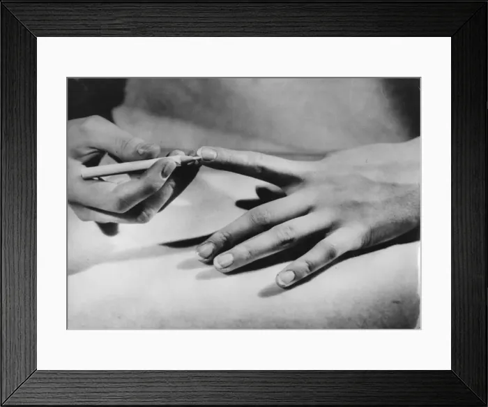 Framed Print : Chalking Nails Framed Print : Chalking Nails