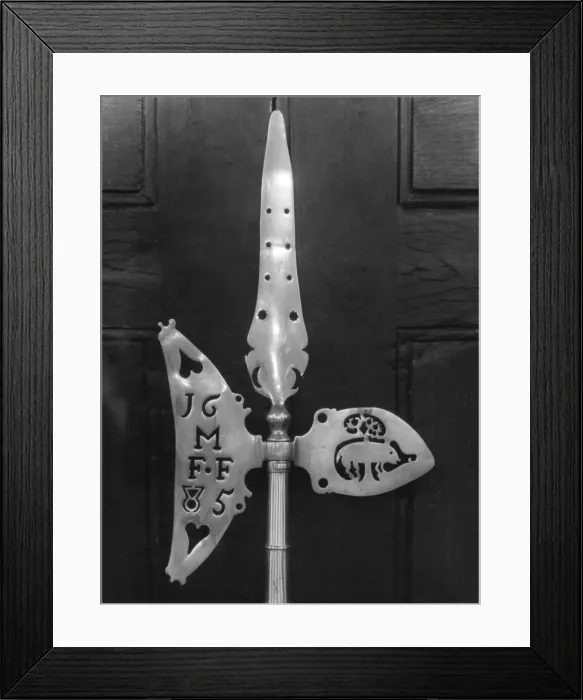 Framed Print : Steel Halberd Framed Print : Steel Halberd