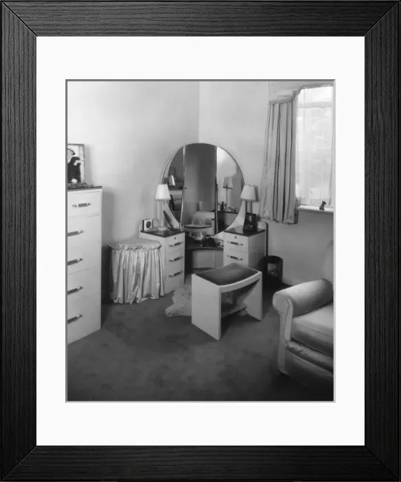 Framed Print : Art Deco Dressing Table Framed Print : Art Deco Dressing Table