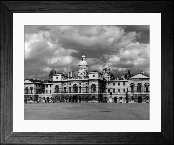 Framed Print : Horse Guards Floodlight