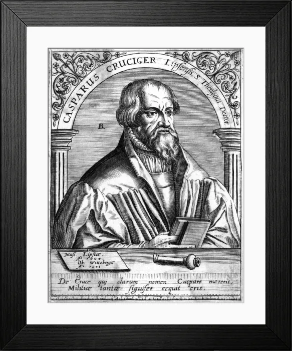 Framed Print : Gaspar Cruciger - 1 Framed Print : Gaspar Cruciger - 1
