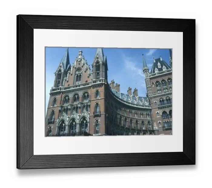 Framed Print : St Pancras Station Hotel Framed Print : St Pancras Station Hotel