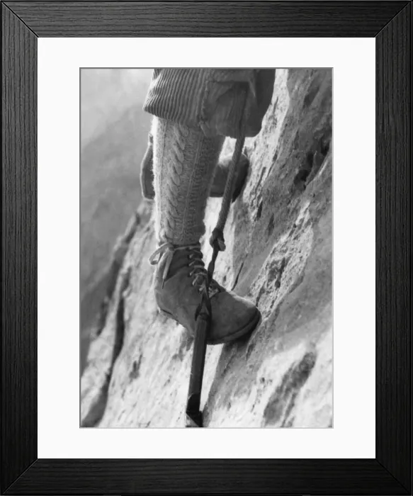 Framed Print : Climbing Foothold Framed Print : Climbing Foothold
