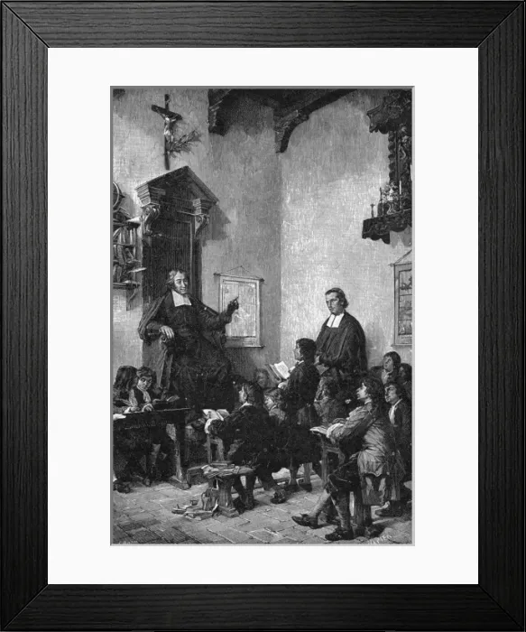 Framed Print : LA Salle as Teacher Framed Print : LA Salle as Teacher