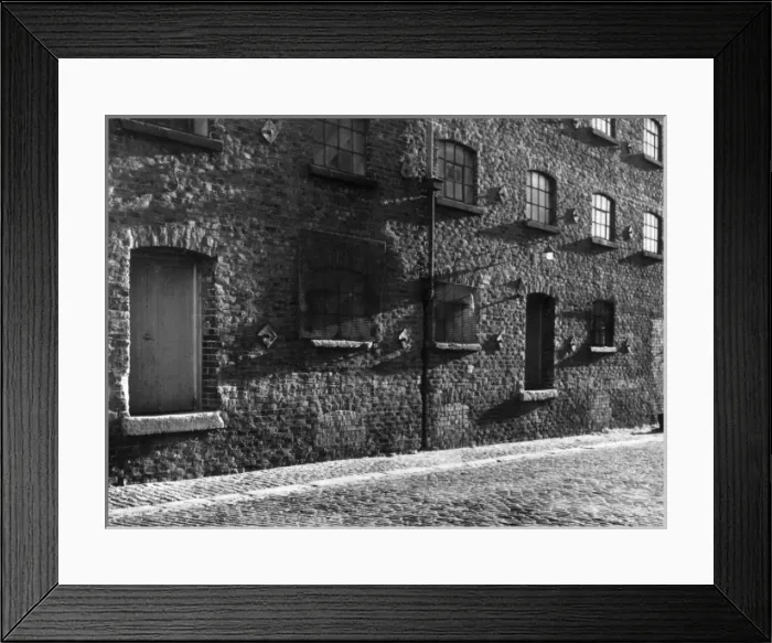 Framed Print : Old Warehouses Framed Print : Old Warehouses