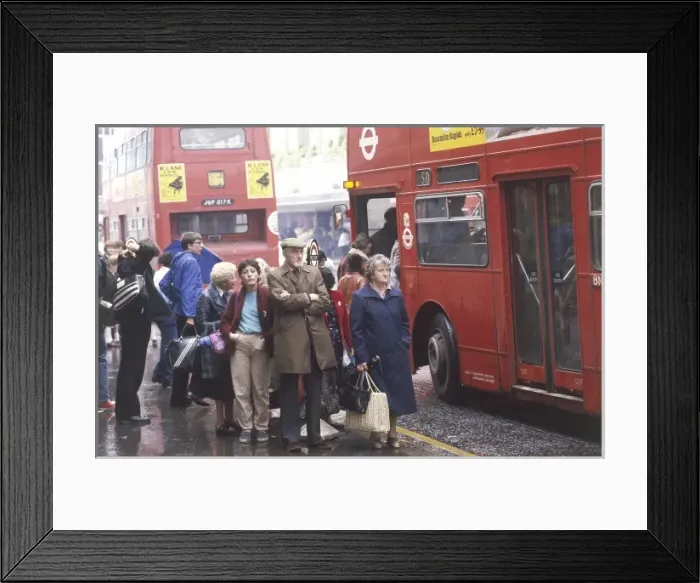 Framed Print : London Travel Chaos Framed Print : London Travel Chaos