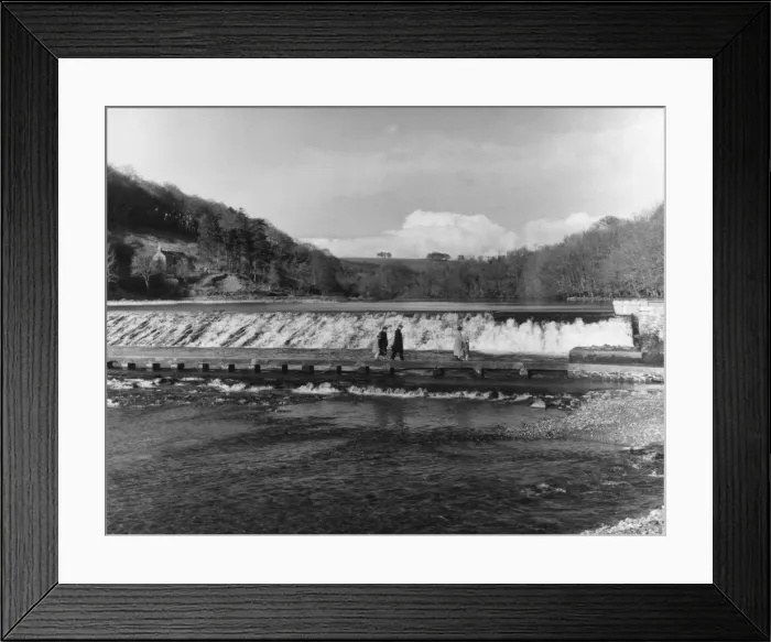 Framed Print : Lopwell Dam Framed Print : Lopwell Dam
