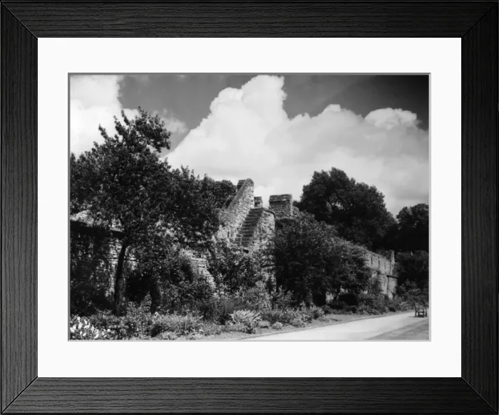 Framed Print : Oxford City Walls Framed Print : Oxford City Walls
