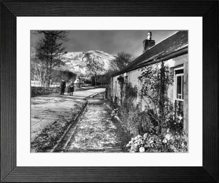 Framed Print : Snowy Kilmahog Framed Print : Snowy Kilmahog
