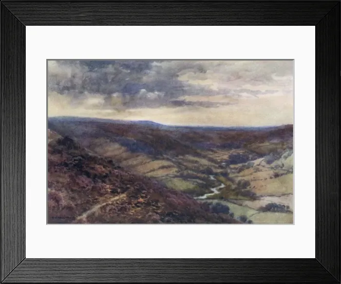 Framed Print : Yorkshire Moors Framed Print : Yorkshire Moors