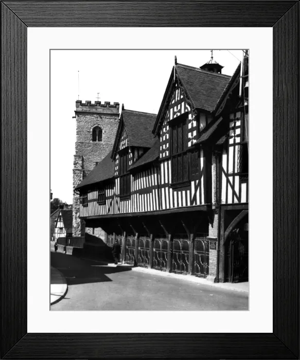 Framed Print : Much Wenlock Guildhall Framed Print : Much Wenlock Guildhall