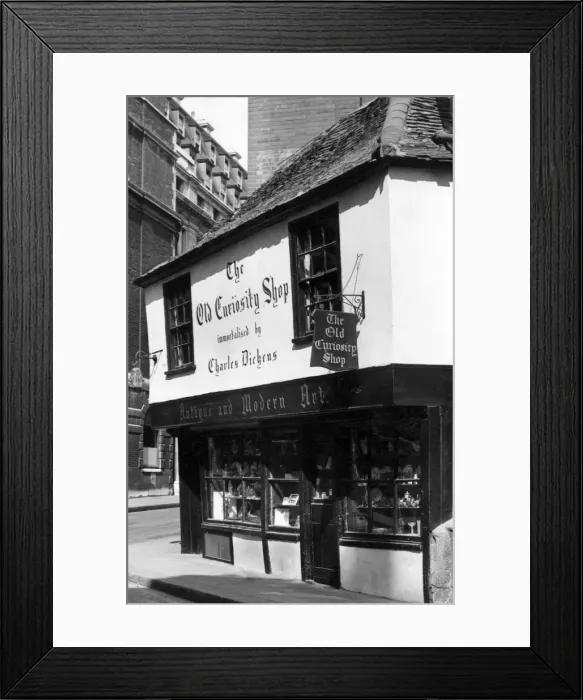 Framed Print : Old Curiosity Shop Framed Print : Old Curiosity Shop