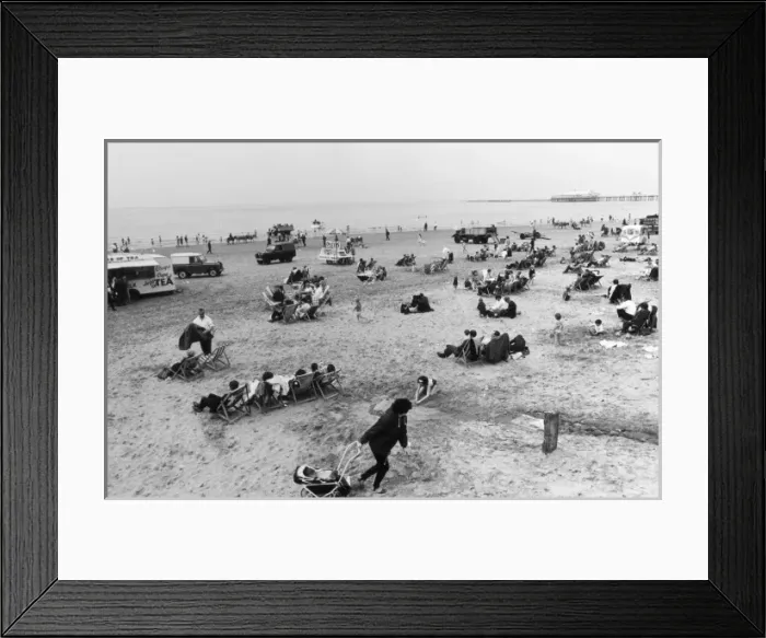 Framed Print : Blackpool Beach Framed Print : Blackpool Beach