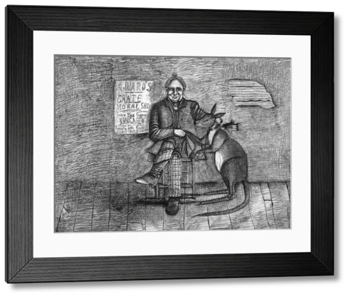 Framed Print : Charles Farrar Browne -2 Framed Print : Charles Farrar Browne -2