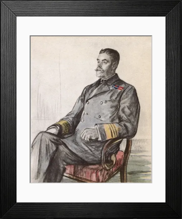 Framed Print : Sir Frederick Brock Framed Print : Sir Frederick Brock