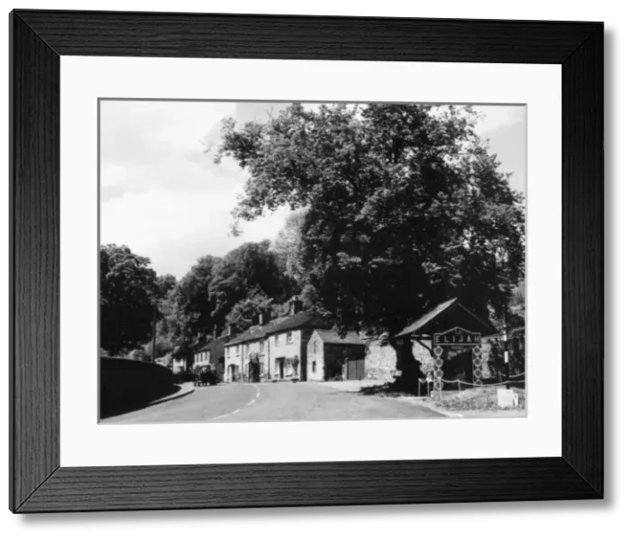 Framed Print : Ashford-In-The-Water Framed Print : Ashford-In-The-Water