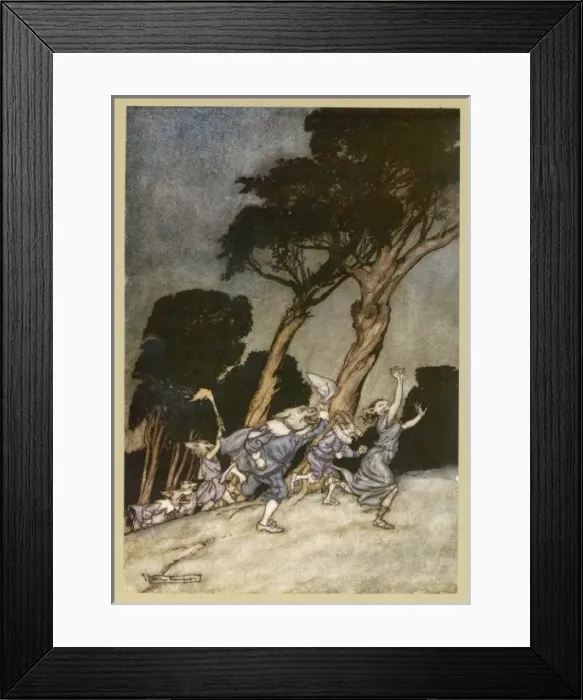 Framed Print : Milton / Comus by Rackham Framed Print : Milton / Comus by Rackham