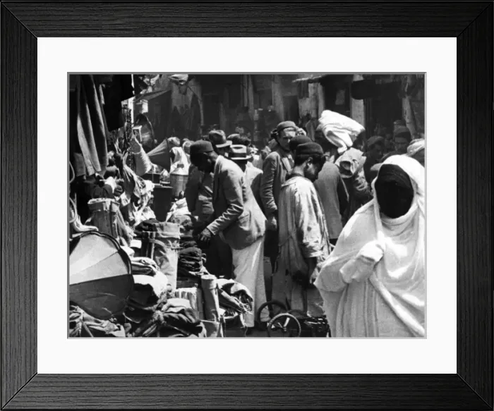 Framed Print : Native Quarter, Tunis Framed Print : Native Quarter, Tunis
