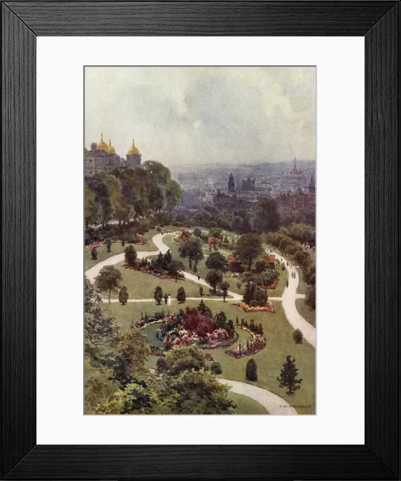 Framed Print : Harrogate Gardens Framed Print : Harrogate Gardens