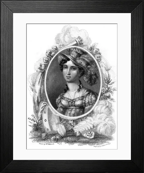 Framed Print : Eliz. Brunton, Actress Framed Print : Eliz. Brunton, Actress