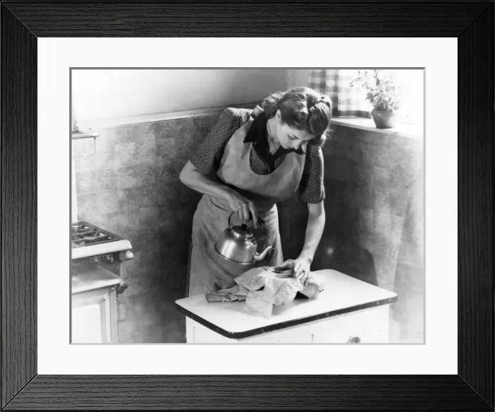 Framed Print : Mystery Household Task Framed Print : Mystery Household Task