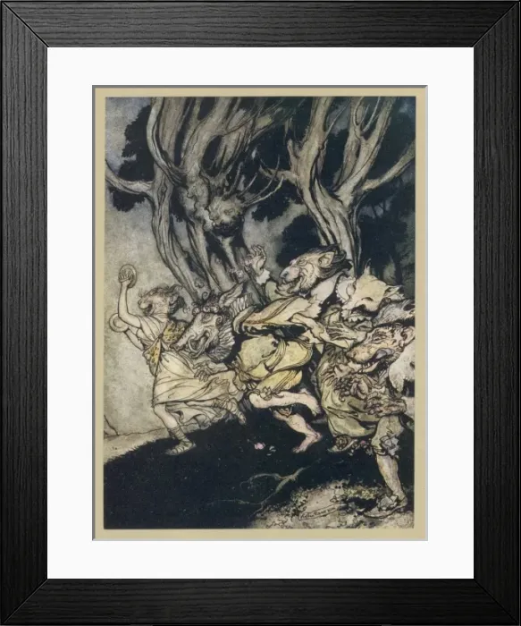 Framed Print : Milton / Comus 1634 Framed Print : Milton / Comus 1634