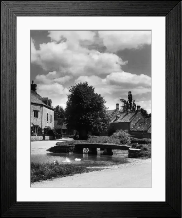 Framed Print : Lower Slaughter Framed Print : Lower Slaughter
