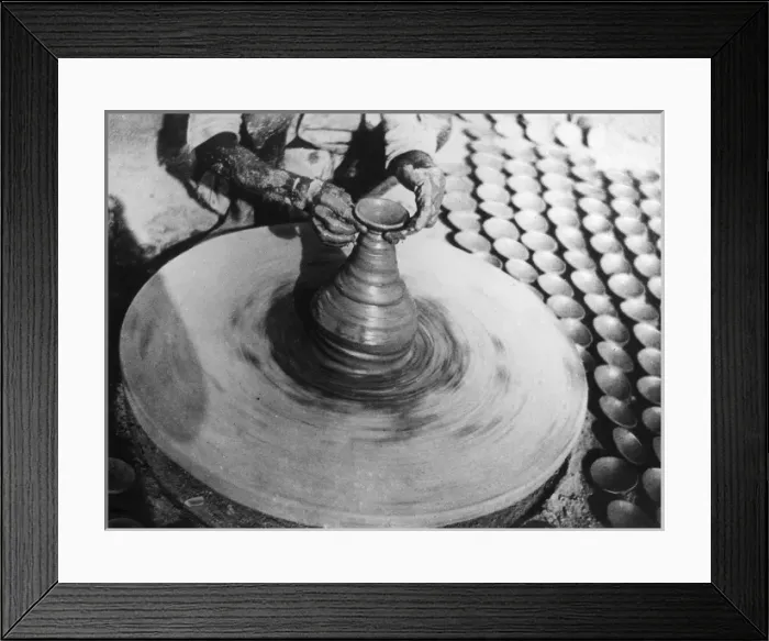 Framed Print : Indian Potter