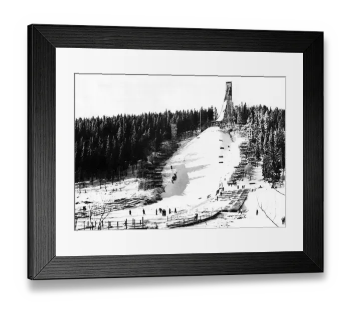 Framed Print : Holmenkollbakken Skiing Framed Print : Holmenkollbakken Skiing