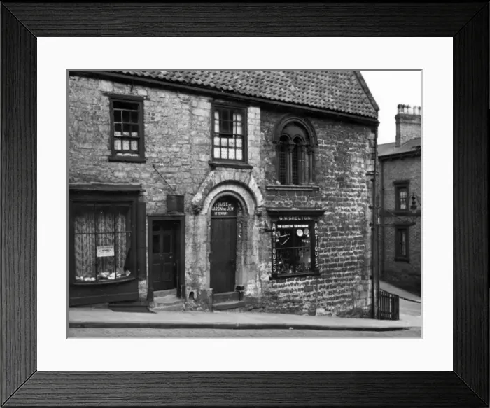 Framed Print : The Jews House, Lincoln Framed Print : The Jews House, Lincoln