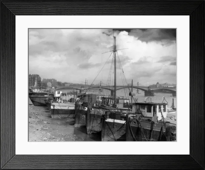 Framed Print : Chelsea Foreshore Framed Print : Chelsea Foreshore