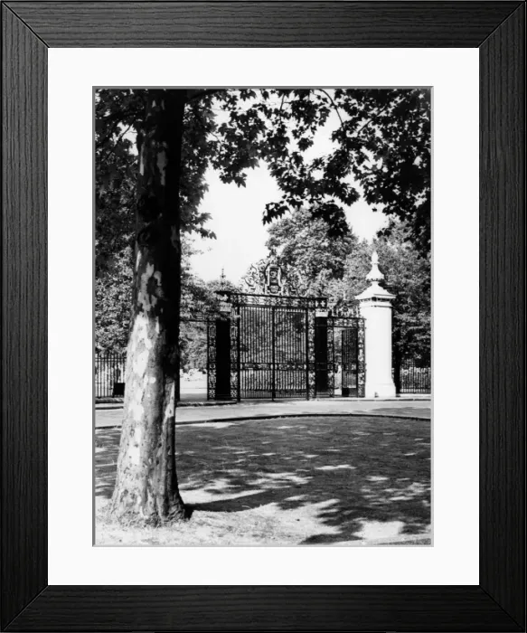 Framed Print : Regents Park Gates Framed Print : Regents Park Gates