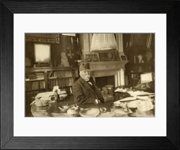 Framed Print : Georges Clemenceau Photo Framed Print : Georges Clemenceau Photo