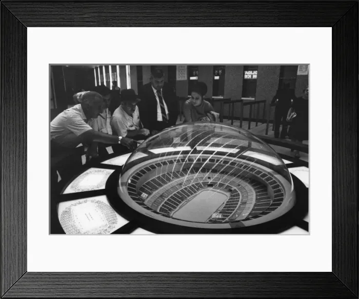 Framed Print : Madison Arena Model Framed Print : Madison Arena Model