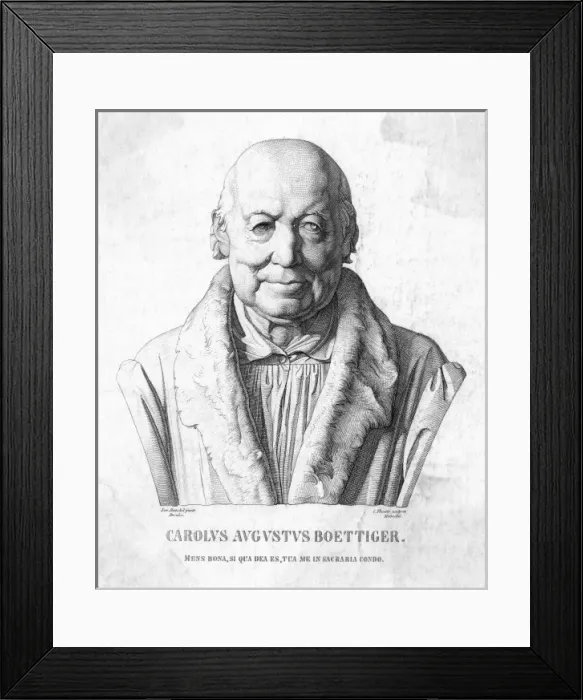 Framed Print : Karl August Boettiger Framed Print : Karl August Boettiger
