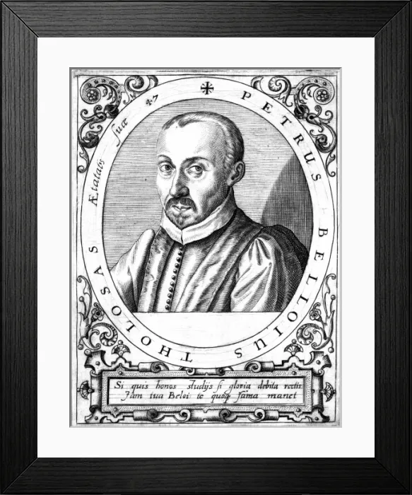 Framed Print : Pierre Belloi, Lawyer Framed Print : Pierre Belloi, Lawyer