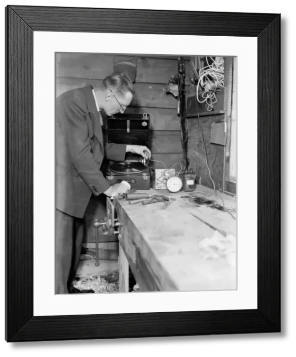 Framed Print : Gramophone Alarm Clock Framed Print : Gramophone Alarm Clock