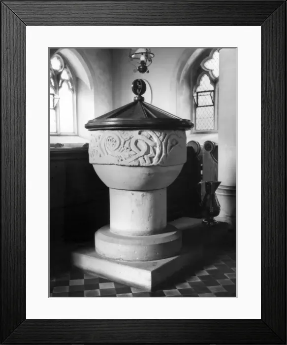 Framed Print : Norman Font Framed Print : Norman Font
