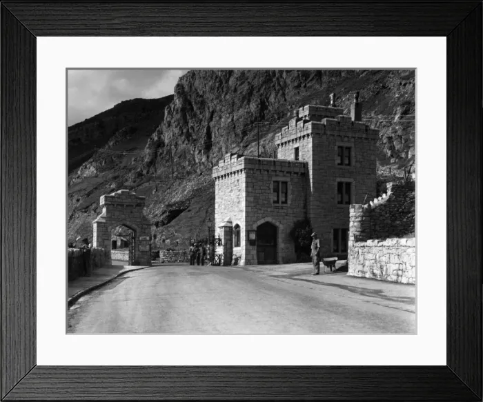 Framed Print : Welsh Lodge Gate Framed Print : Welsh Lodge Gate