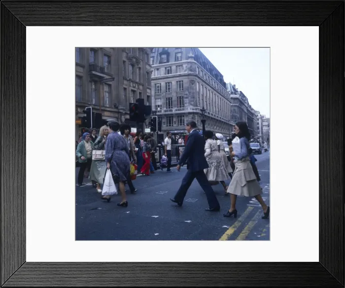 Framed Print : London Office Workers