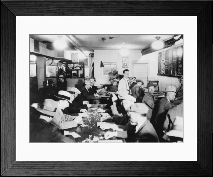 Framed Print : Keno in Reno Framed Print : Keno in Reno