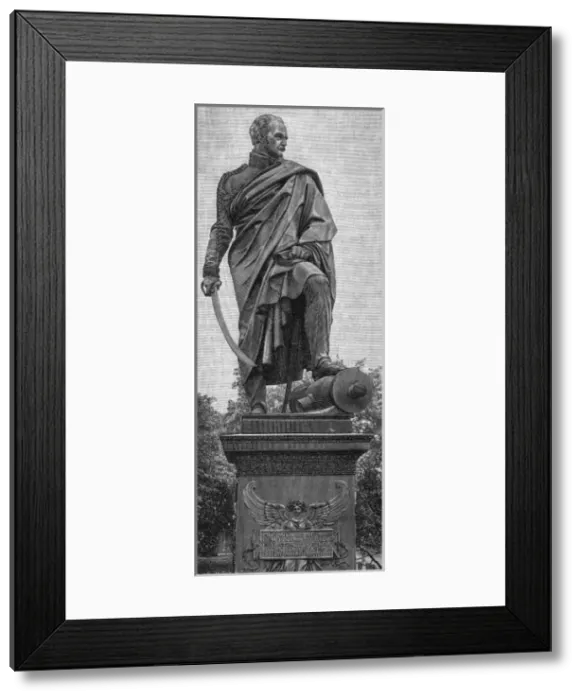 Framed Print : Blucher (Statue, Berlin)