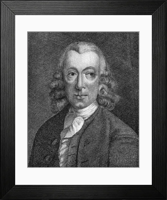 Framed Print : Henry Brooke, Writer - 2 Framed Print : Henry Brooke, Writer - 2