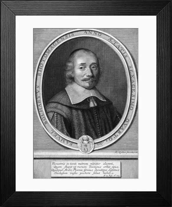 Framed Print : Samuel Bochart Framed Print : Samuel Bochart